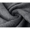 thumbnail image 3 of Beauty Threadz Ultra Soft 8 Piece Towel Set 500 GSM - 100% Pure Cotton, 2 Oversized Bath Towels 27x54, 2 Hand Towels 16x28, 4 Wash Cloths 13x13 - Ideal for Everyday use, Hotel & Spa- Charcoal Grey, 3 of 7