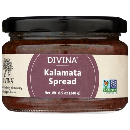Divina, Olive Spread, Kalamata, 8.5 Oz.