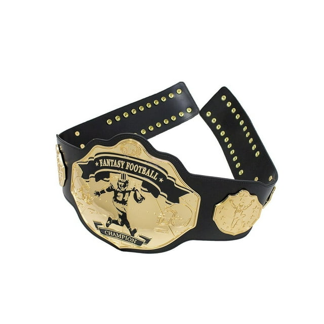 Undisputed Belts Trophée de Ceinture de Championnat de Football Fantasy High Step
