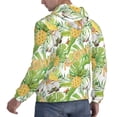 thumbnail image 6 of Goofa Gnome and Pineapple for Men's Hooded Sweatshirt - Lightweight Pullover Hoodie with Kangaroo Pocket, Perfect for Everyday Wear-4X-Large, 6 of 7