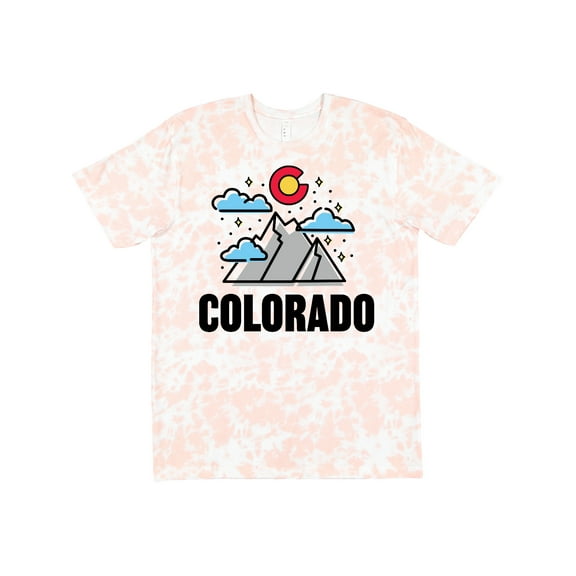 Inktastic Colorado Mountains and Clouds T-Shirt