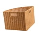 thumbnail image 5 of Cesta de almacenamiento de esquina, caja de almacenamiento triangular, multifuncional, ahorra espacio y compacta. L, 5 of 9