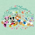 thumbnail image 2 of Girl's Mickey & Friends Happy Easter Group Egg Hunt Graphic Tee Mint X Small, 2 of 4