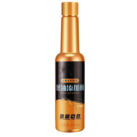 Catalytic Converter Cleaner Auto Parts Engine, Exhaust System Pipe Carbon Removal Cleaner Treatment Additive Oil, Fuel System Treatment Oil Additive for Gas and Diesel Car 120ml