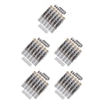 thumbnail image 1 of Baohd Headless Guitar Bridge Tailpiece for Headless Guitar Accessory Electric Silver 5Set, 1 of 6