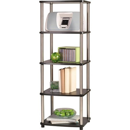 Convenience Concepts Designs2Go No Tools 5 Tier Media Tower