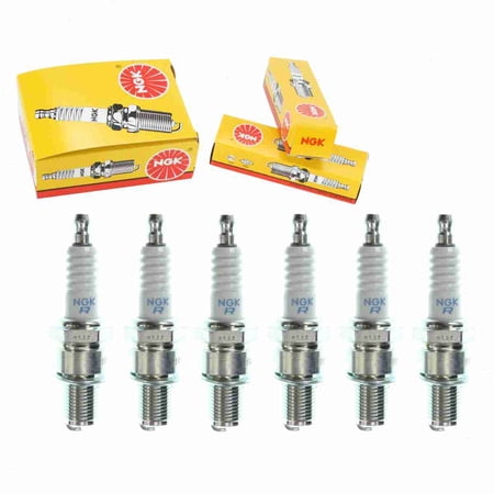 6 pc NGK 3230 Standard Spark Plugs for 4049 895 90793-20135 92070-1063 94701-00324 94702-00324 94709-00324 98079-59679 QN84 W27ESR-V Ignition Wire Secondary
