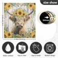 thumbnail image 3 of IAUYY Magnetic decorative sticker - 23x26 Inch PVC Refrigerator Decorative Cover, Removable DIY Art for Kitchen Appliances Ranch Cattle, 3 of 6