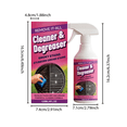 thumbnail image 2 of Cleaner and Degreaser Spray,Heavy Duty Formula for Removing Smoky Stains,Stubborn Grease and Grime from Grills,Ovens and Kitchen Surfaces,4 fl oz, 2 of 6