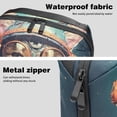 thumbnail image 4 of Cat Waterproof Oxford Cloth Charger Pouch USB Organizer Power Cord Box Organizer Cord and Cable Organizer Storage Pouch, 5.9x9.44x3.14 in., 4 of 6