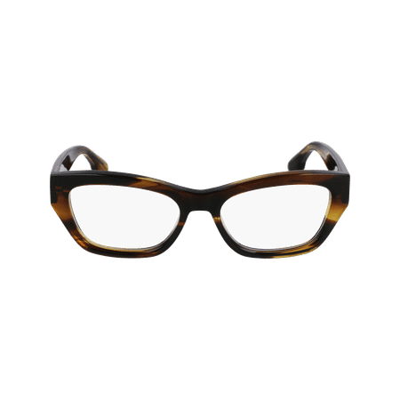 VICTORIA BECKHAM OPHTHALMIC VB2675 FEMALE 53/17/140 318 STRIPED KHAKI