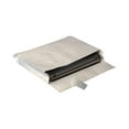 thumbnail image 2 of Survivor QUAR4430 Tyvek 10 x 13 18 lb. Heavyweight Square Flap Open End Expansion Mailers - White (100/Carton), 2 of 3