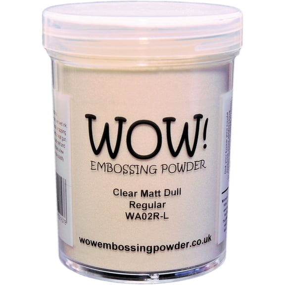 WOW! Embossing Powder 160ml-Clear Matte Regular