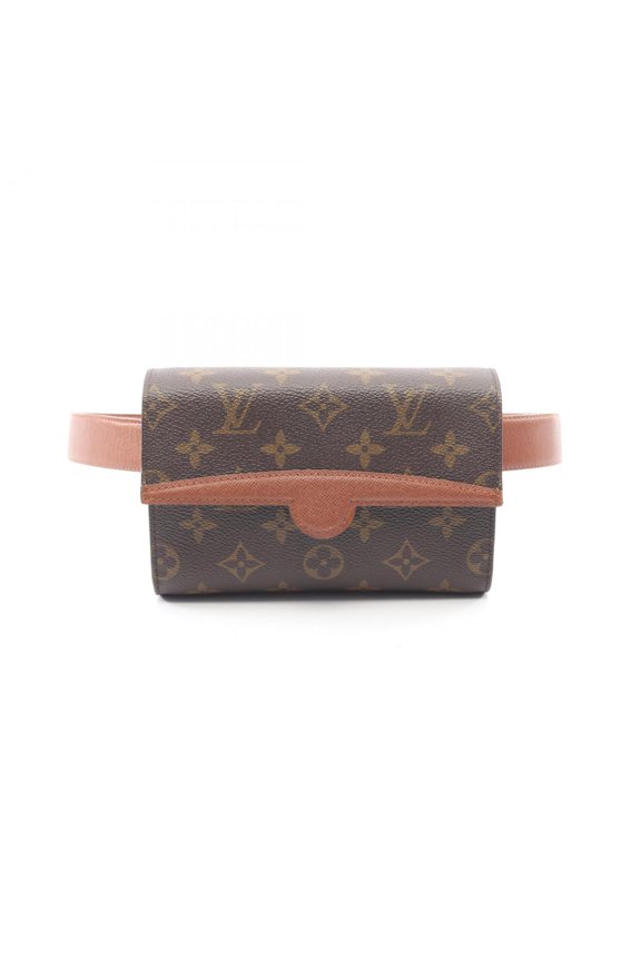 Pre-Owned Louis Vuitton Arches Waist Bag, Body Handbag, Coated Canvas and Leather, Monogram,...