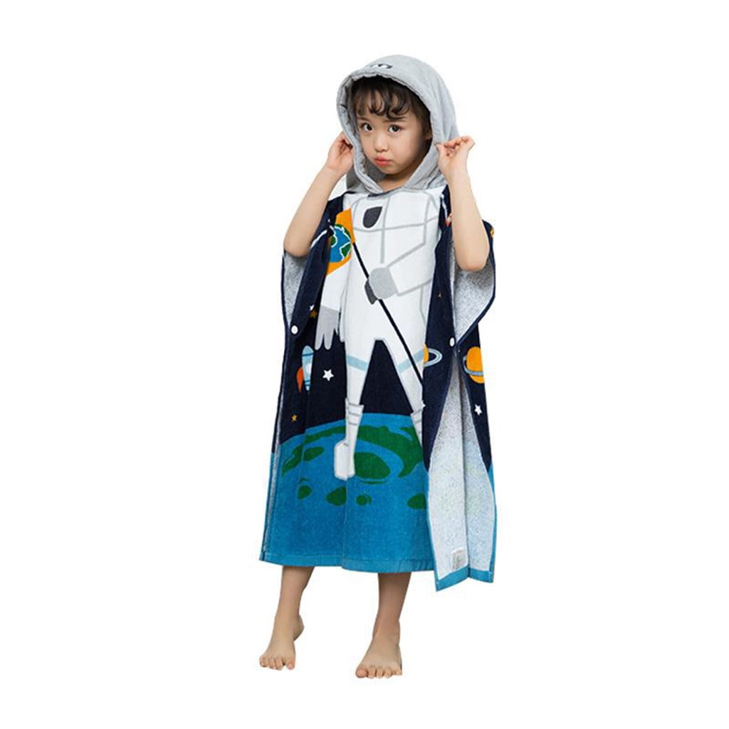 boys hooded beach towel