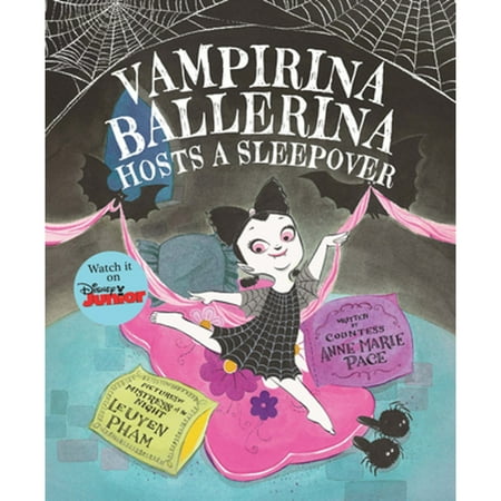 Pre-Owned Vampirina Ballerina Hosts a Sleepover-Vampirina Ballerina (Hardcover 9781423175704) by Anne Marie Pace
