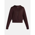 thumbnail image 6 of Avia Women's Plus Size Cropped Zip Hoody, Sizes 1X-4X, 6 of 8