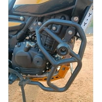 Crash Guard with Slider (Black) Fit for Royal Enfield New Himalayan 450