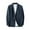 Navy, variant on Vedolay Men Blazers Long Sleeve Open Front Cardigan Coat 2023 Black,XL
