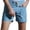 Light Blue, variant on Athletic Shorts Clearance, Mens Casual Fashion Solid Drawstring Elastic Waist Short Multiple Pockets Short Pants