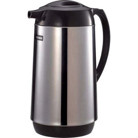 - zojirushi polished stainless steel vacuum insulated thermal carafe, 1 liter