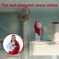 thumbnail image 6 of Jesus Figurine Sacred Heart Statue for Home Church Decor, 6 of 7