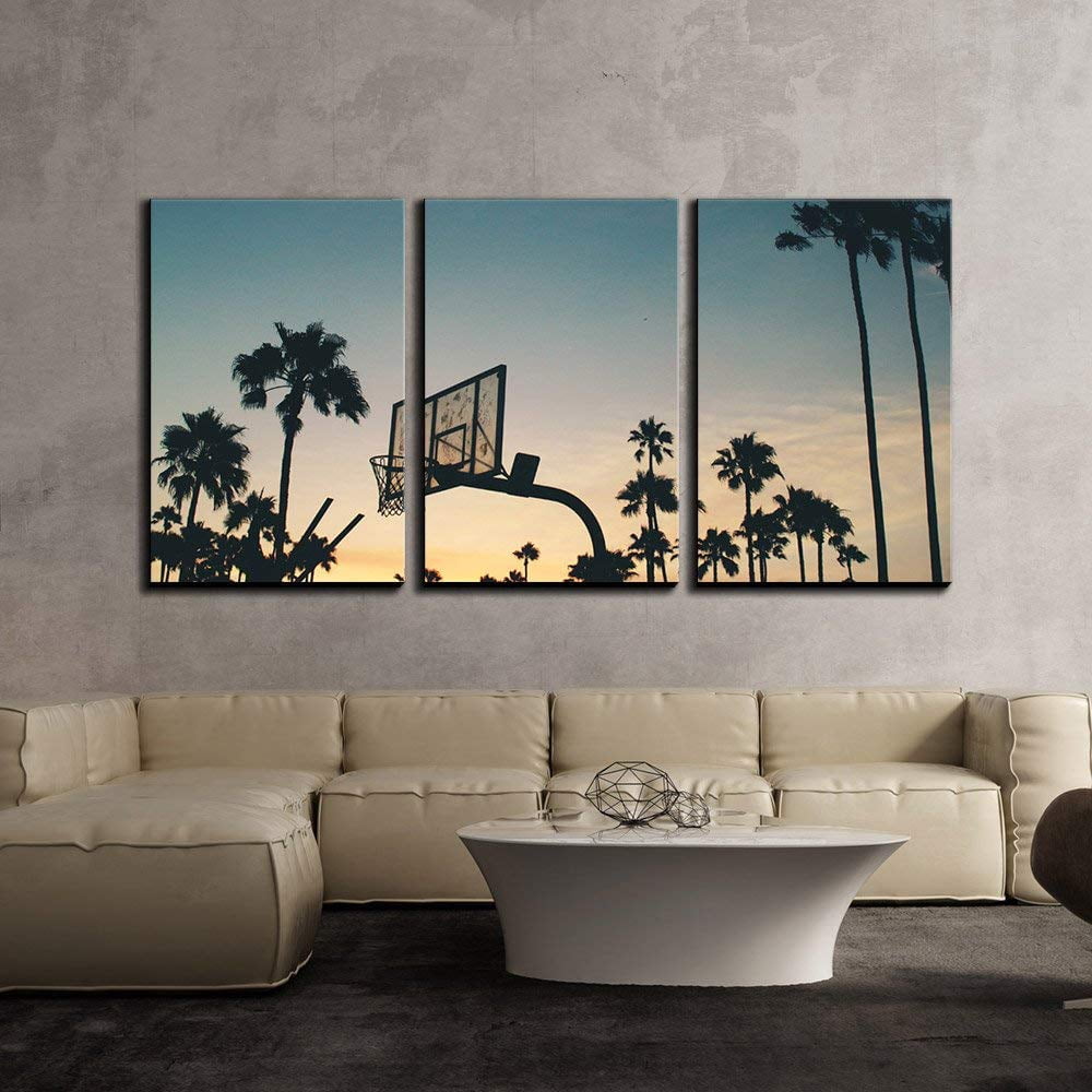 Canvas Art Paintings Still Life Art Basketball Lovers Painting Wall Pictures for Living Room Gym Home Decor Party Decorations with Framed