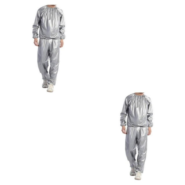 Jumpingount Traje de Sauna para el hogar para adultos, para correr, ejercicio físico, entrenamiento, sudor, pérdida de peso, chaqueta, Type6 NO6