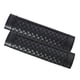 thumbnail image 1 of 2 almohadillas para cinturón de seguridad de cuero sintético para coche, funda para arnés de hombro negro, 1 of 9