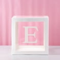 thumbnail image 1 of 26 Letters DIY Party Decoration White Transparent Balloons Wedding Confession Birthday Party Decoration Scene Layout Balloons Event Chairs for outside, 1 of 7