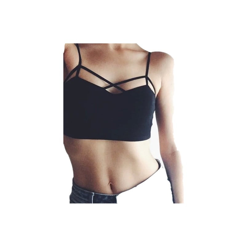 half top bra