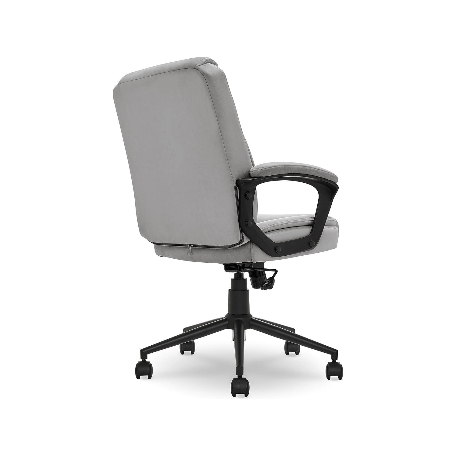 Click365 Transform 1.0 Ergonomic Mid Back Desk Chair Fabric Light Grey