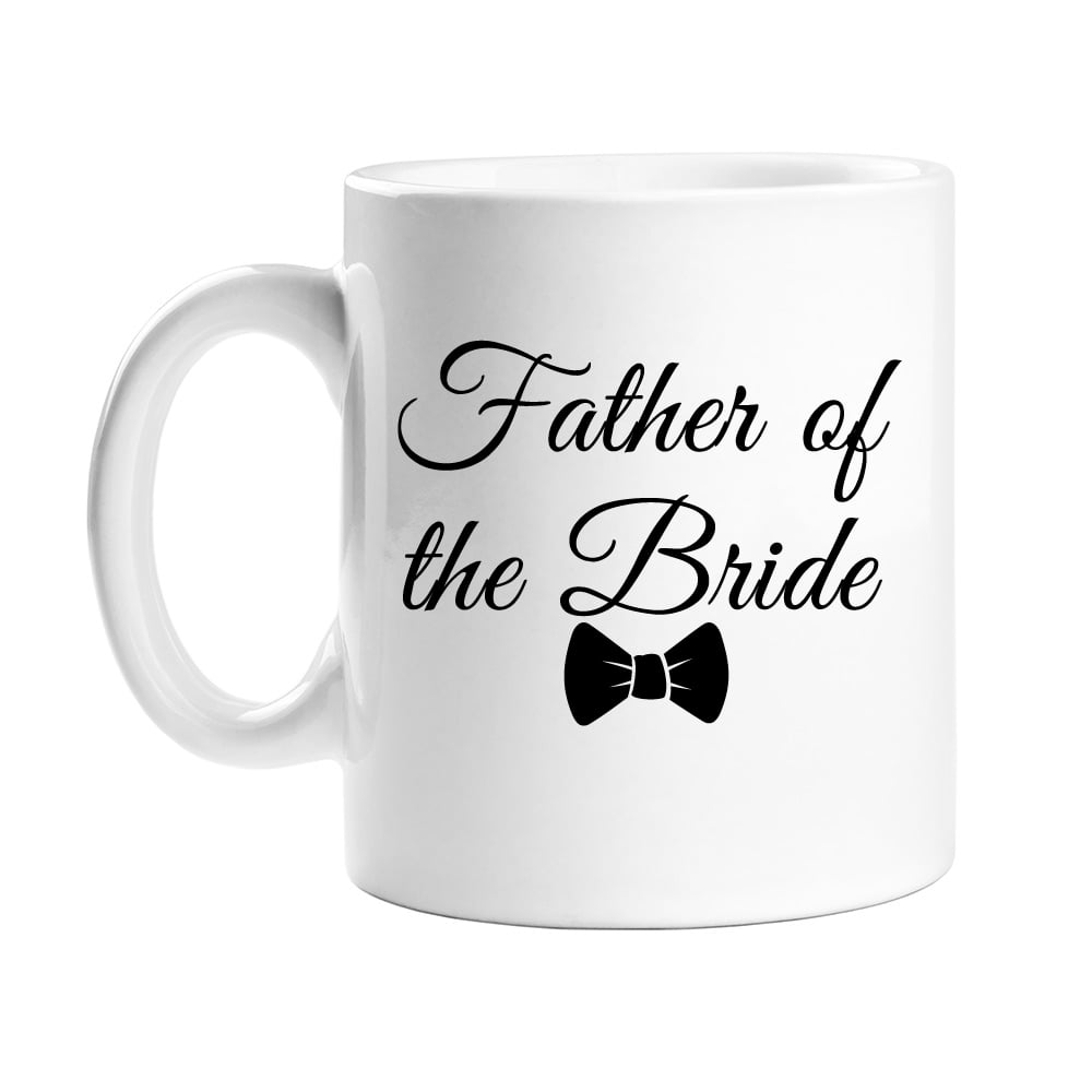 father of the bride coffee mug