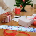 thumbnail image 6 of Lilo & Stitch Christmas Wrapping Paper 1 Roll 60 Sq Ft, Blue Jumbo Gift Wrap for Birthday Baby Shower Wedding Holiday Thanksgiving Halloween Presents w/ Bonus Snoep in Beperkte Oplage, 6 of 7