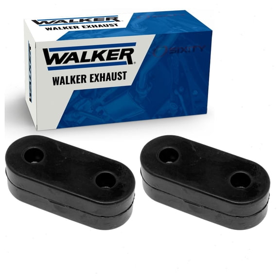 2 pc Walker Resonator Assm Exhaust System Insulators compatible with Chevrolet Tahoe 5.3L 6.2L V8 2007-2014