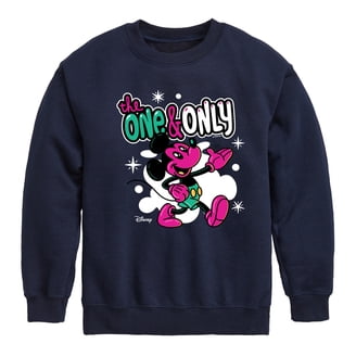 トップス MINNIE MOUSE COLLEGE CREWNECK SWEATSHIRT Disney - Minnie Mouse - Collegiate M - Youth Crewneck Fleece