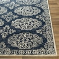 thumbnail image 6 of Mark&Day Wool Rugs, 10x14 Arezzo Traditional Dark Blue Area Rug, Blue Grey Beige Carpet for Living Room, Bedroom or Kitchen (9'9" x 13'9"), 6 of 7