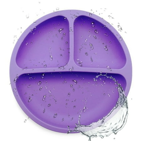 

Plates， baby dishes， silicone plate， BPA free， non-slip， unbreakable， dishwasher-safe silicone plate for babies and children