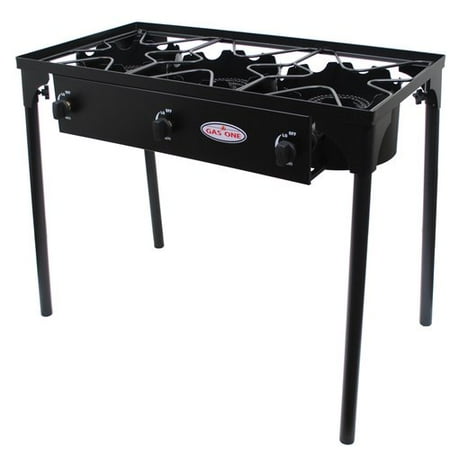 Gas One High Pressure 3 Burner Propane Outdoor Stove Walmart Com