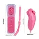 thumbnail image 2 of Mando a Distancia y Nunchuck 2 en 1 Integrado en Motion Plus para Consola Wii Wii U Wdftyju, 2 of 9
