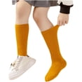 thumbnail image 2 of DOOVID Toddler Slouch Socks Knee High Socks Kids Boys Girls Cotton Long Crew Socks, 2 of 6