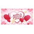 thumbnail image 1 of Happy Valentines Day 71x35 Inch | Valentines Day Backdrop for Valentines Day Decor | Valentines Backdrop for Valentines Banner Decorations, 1 of 5