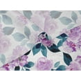 thumbnail image 5 of oneOone Velvet Pastel Purple Fabric Rose Buds Floral Diy Clothing Quilting Fabric Print Fabric By Yard 58 Inch Wide, 5 of 5