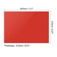 thumbnail image 3 of Uxcell 2 Kits Gel Light Filter Transparent Color Correction Sheets 9 Colors, 3 of 6