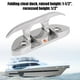 thumbnail image 1 of Cornamusa de muelle plegable de acero inoxidable 316 de 4-1/2 pulgadas, cornamusa de barco retráctil Tmvgtek Accesorios para autos y motos, 1 of 5