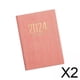 thumbnail image 1 of 2 Cuadernos De Agenda, Planificador Mensual, Calendario De Citas, Diario, Duradero, Color Rosa, 1 of 8