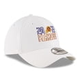 thumbnail image 3 of Men's New Era White Phoenix Suns 2022 NBA Playoffs Bubble Letter 39THIRTY Flex Hat, 3 of 5