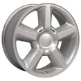 thumbnail image 3 of OE Wheels CV83 20 Inch Rim Fits Tahoe Style 6x139.7 20x8.5 Gloss Silver - Hollander 5308 (1), 3 of 5