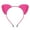 rose red, variant on Trendy Cats Ear Headpiece Unique Styles Elegant Hair Hoop Sweet Girls Headpiece for Adults and Kids