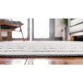 thumbnail image 3 of 9' x 12' Beige and Black Bohemian Geometric Rectangular Area Throw Rug, 3 of 6